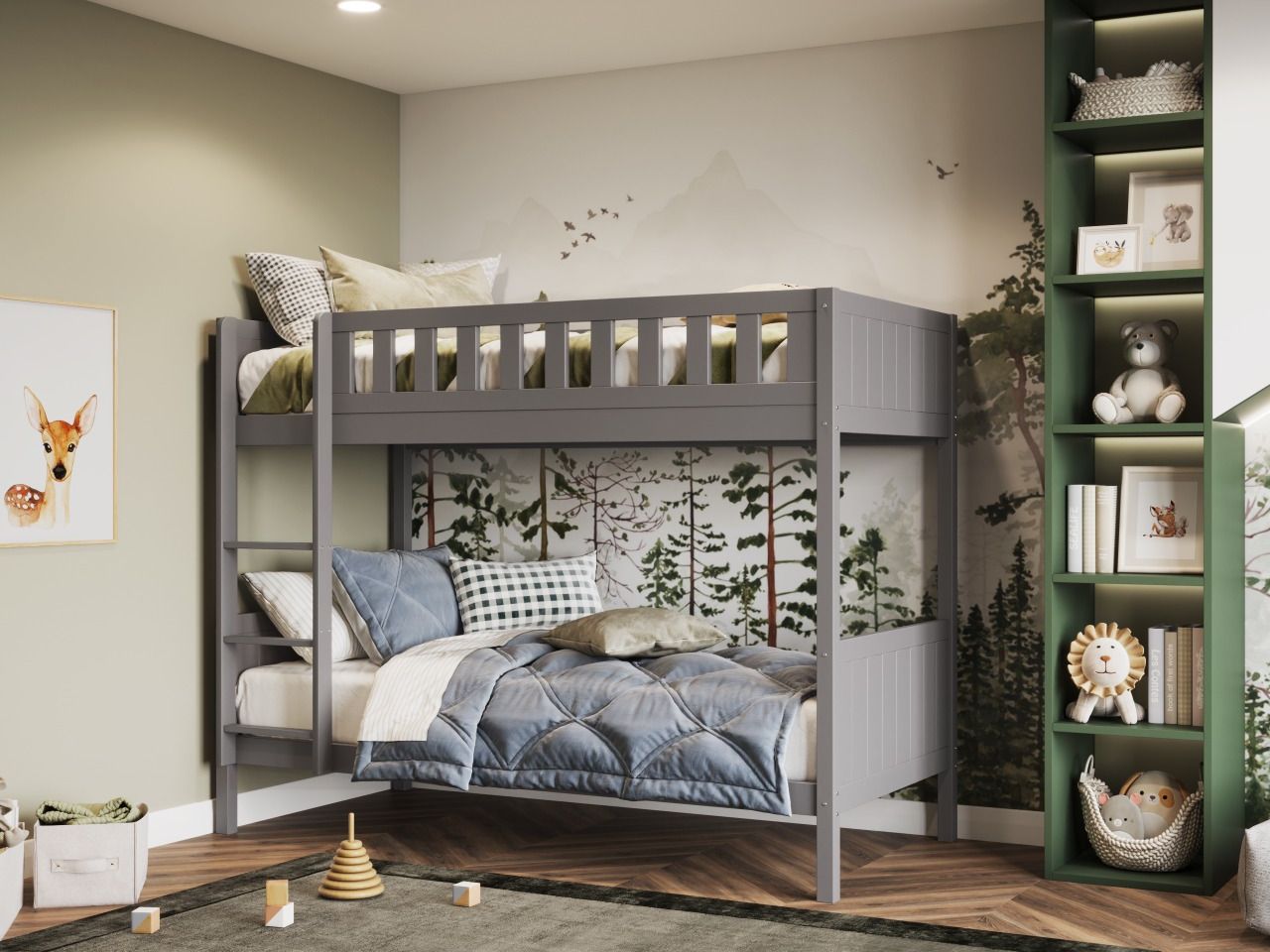 Callum Bunk Bed with Optional Trundle